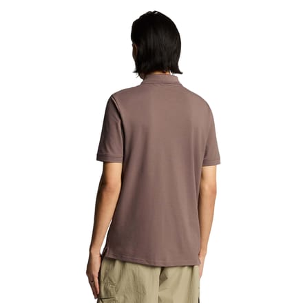 Lyle & Scott Heren Superfijn Poloshirt (Paars)