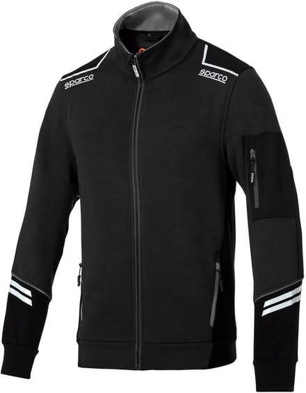 Sparco Full Zip Tech Alabama Vest - Groen - Maat XXXL