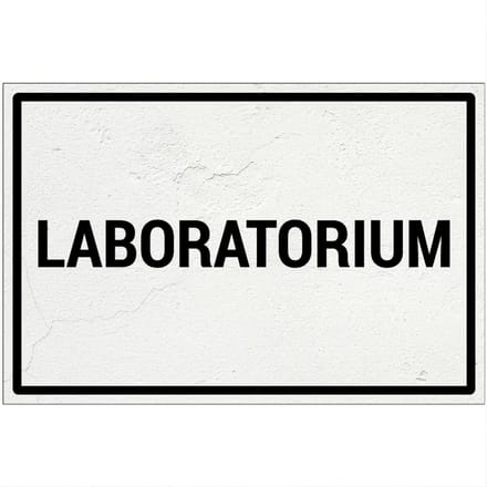 Laboratorium bord | Forex Re materiaal | 45 x 30 cm