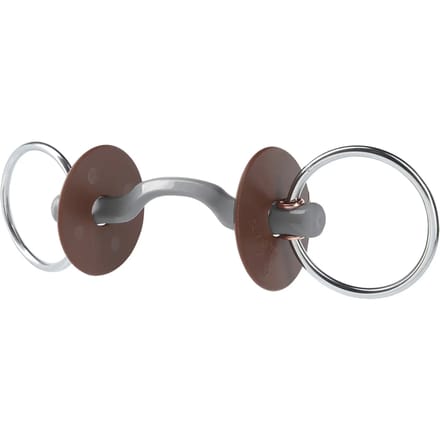 Beris Snaffle Thin Konnex 7.5 Cm Hard Paard Bit Zilver 130 mm