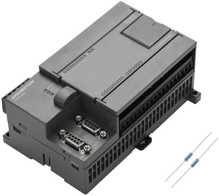 Dailygoody - S7-200 CPU224XP - Logic Programmable Module - 24V DC Controller - Grijs - Digital Input/Output - Geschikt voor industriële automatisering