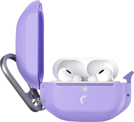 KeyBudz Element Series case - geschikt voor AirPods Pro Gen 2 - Paars