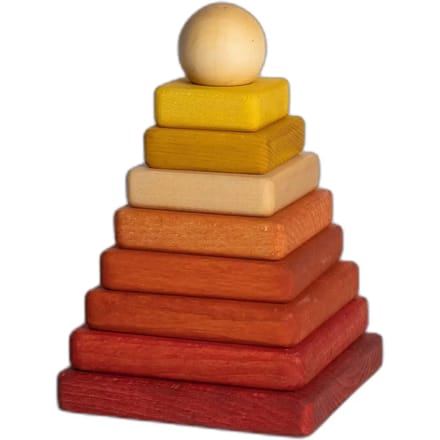 Pyramide carrée Wooden Story Montessori
