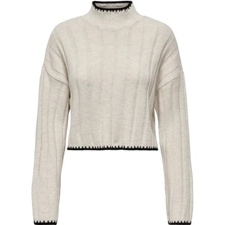 Regular fit gebreide pullover met turtleneck, model 'CHICK'