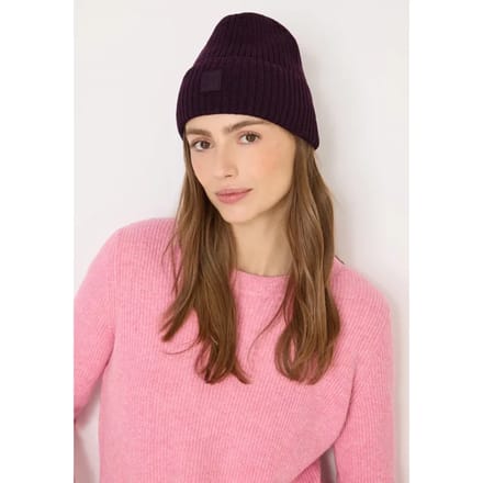 Beanie in effen kleur