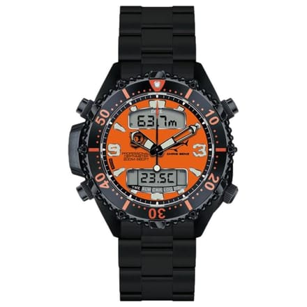Chris Benz - CB-D200X-RS-MB - Duikershorloge - Unisex - Quartz