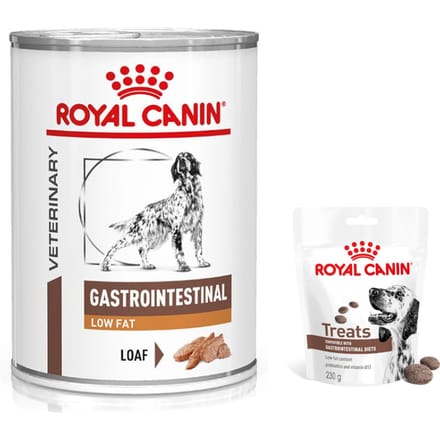 24x420g Gastrointestinal Low Fat Mousse Royal Canin Veterinary Hondenvoer