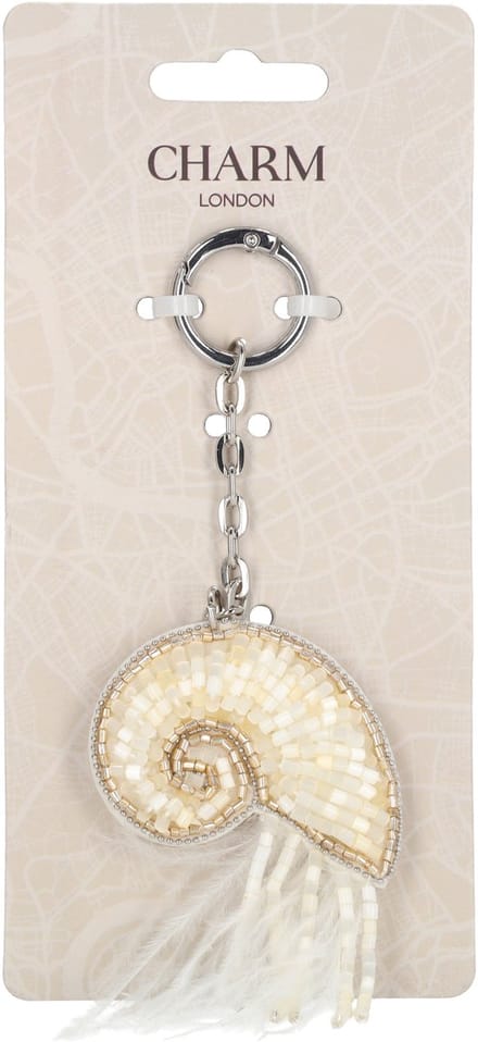 Charm London BALI Bag Charm - Crème