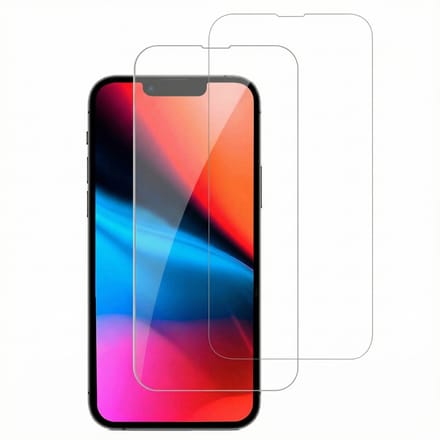Accezz Screen Protector - Geschikt voor Apple iPhone 14 Plus / 13 Pro Max - 2 Pack Glass Screenprotector