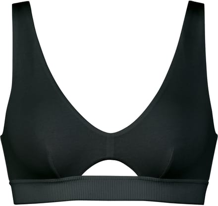 Naturana - Katoenen soft bh - 5735 - Zwart - 95B