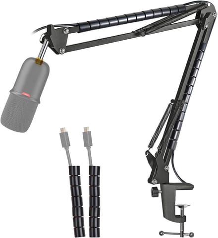 Microfoonstandaard met Klem voor SoloCast Condensatormicrofoon - Verstelbare Microfoonarm voor Opnames en Streaming