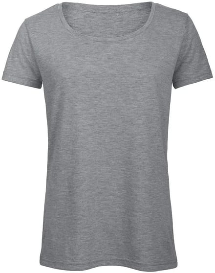 T-shirt dames B&C Triblend