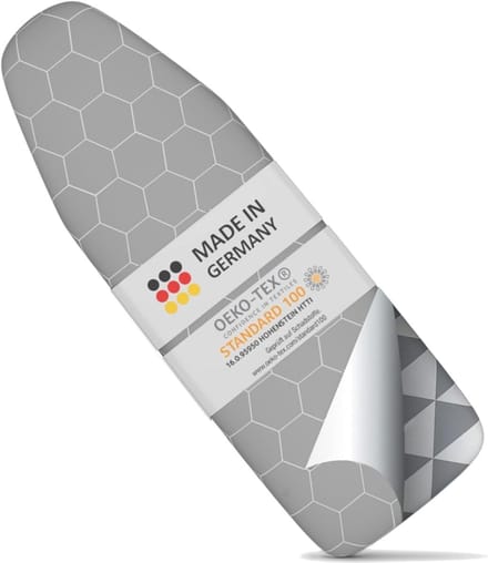 MKSS® Strijkplankhoes - Strijkplankhoezen - Strijkplankovertrek - Grijs