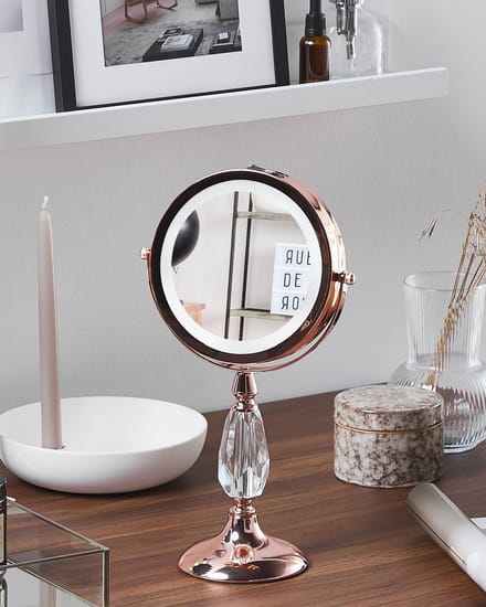 MAURY - Make-up spiegel - Rosé goud - IJzer