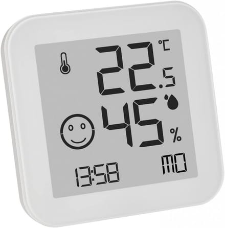 Digitale Thermo-Hygrometer met E-Ink Display voor Binnenklimaat Meting