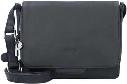PICARD Schoudertas Timeless Crossbody Bag With Flap Black Zwart
