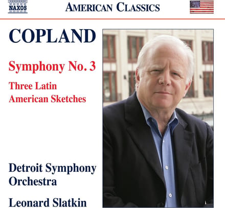 Detroit Symphony Orchestra,Leonard Slatkin - Copland: Symphony No.3 Three Latin American Sketches (CD)