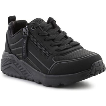 Skechers Kids Uno Lite - Easy Zip Sneaker 310387L BBK zwart