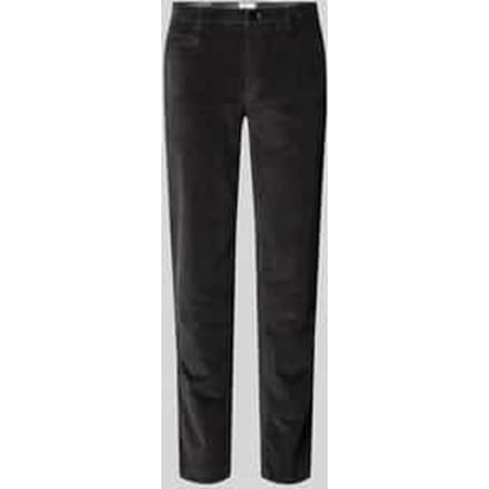 Slim fit corduroy broek met achterzakken, model 'Fabio'
