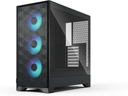 PC Behuizing - Computerkast Mid Tower - Gaming Setup Bouwen - Focus op Airflow - ATX Ondersteuning - Zwart