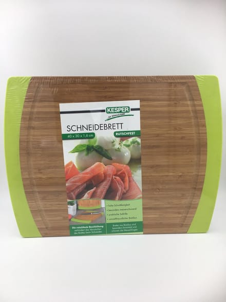 Kesper 50162, FSC Bamboe Snijplank, Bamboe, 40x30cm, Luxe grote uitvoering