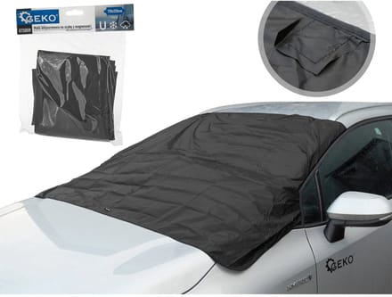 GEKO Winter voorruit anti-vriesmat - Magnetisch - 170x120 cm - Aluminiumconstructie