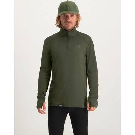Poederbaas Midlayer Pully Heren Four Seasons Lightweight Groen-L