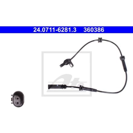 Sensor, wielsnelheid ATE 24.0711-6281.3