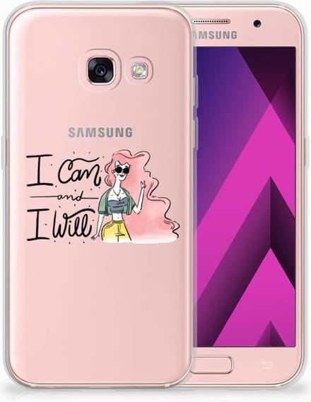 Samsung Galaxy A3 2017 Telefoonhoesje met Naam i Can