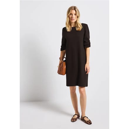 Effen jersey jurk