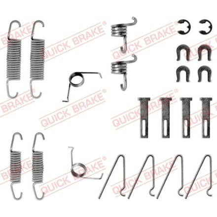 Toebehorenset, remschoenen QUICK BRAKE 105-0703