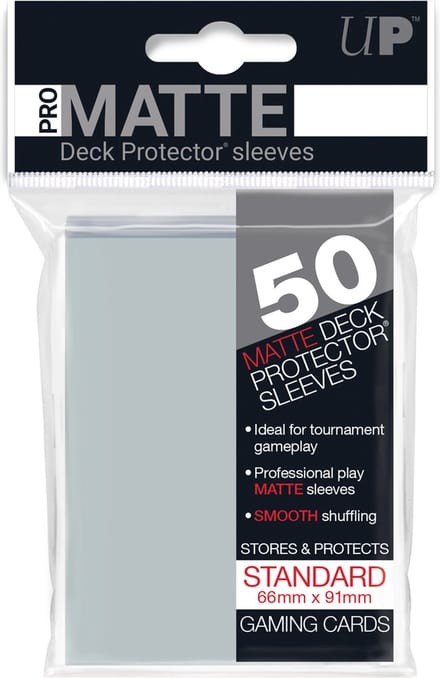 Speelgoed | Kaartspel - Sleeves Pro-Matte Clear D12