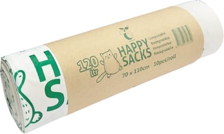 Happy Sacks biozakken 120 liter - 70x110 cm - 150 zakken