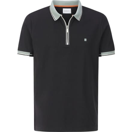 Babista herren Poloshirt - 44/46 - zwart - Plus Size