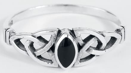 etNox Celtic Knot Ring zilverkleurig 54