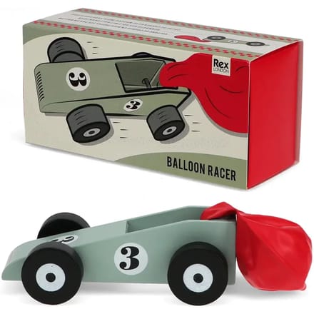 Auto's aangedreven door een ballon Rex London