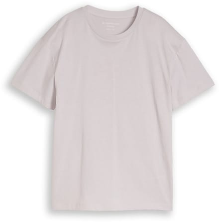 Tom Tailor - Oversized T-shirt met print - Maat 152 - dusty greyish lilac