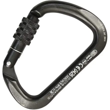 Schroefkarabijnhaak van staal met speciale behandeling Kong X-Large