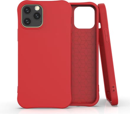 Peachy Soft case TPU hoesje geschikt voor iPhone 12 Pro Max - rood