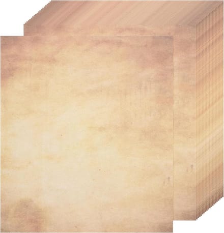 25 vellen geel perkamentpapier voor scrapbooking en geschenkverpakking.