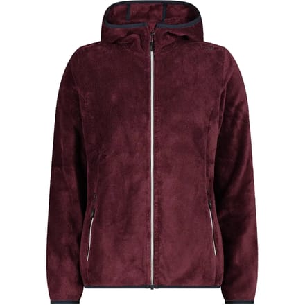 Dames fleece met capuchon CMP