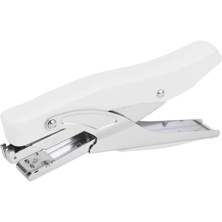 Tangnietmachine 20 vel capaciteit arbeidsbesparend lichtgewicht draagbare handheld nietmachine voor fabriek white