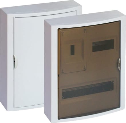 Verdeel kast - Stoppen kast - Elektrische installatie - 20 elementen capaciteit - Wit