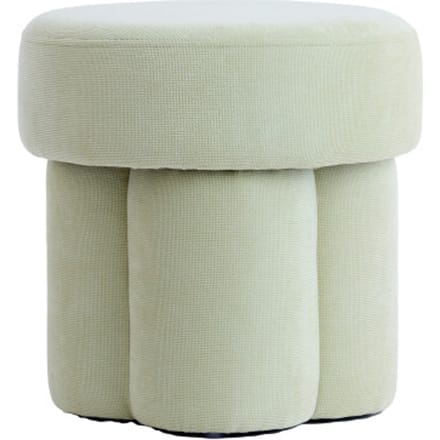 Light & Living - Poef CURTEA - Ø42x43cm - Groen