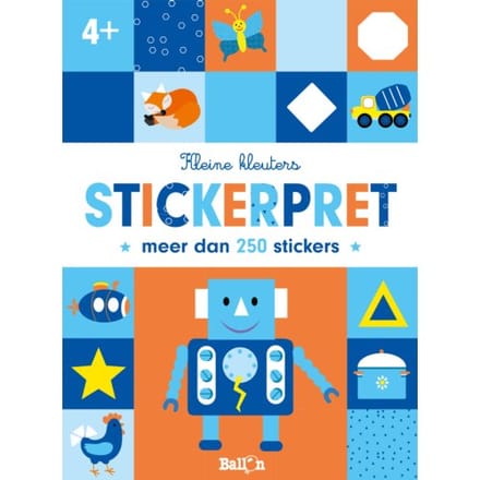 Stickerpret 4+ - Kleine Kleuters