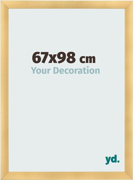 Your Decoration - Fotolijst 67x98 cm - MDF - Goud Mat - Pisa