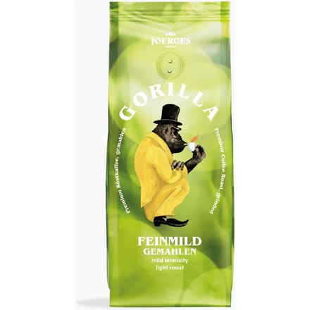 Gorilla Feinmild gemalen 500g