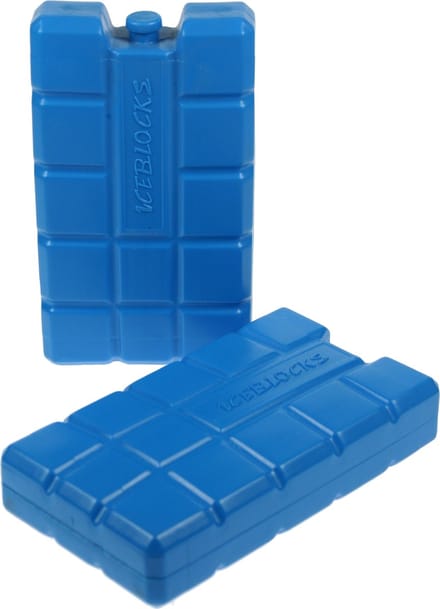 Bo-Camp Koelelementen - 2 Stuks - 3.5x9x16 Cm - Blauw
