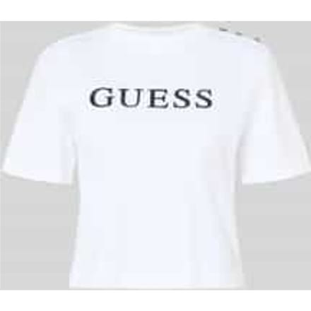 Kort T-shirt met logo Model 'MARINA'