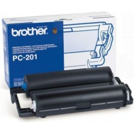 Brother PC-201 printcassette met donorrol (origineel)